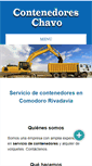 Mobile Screenshot of contenedoreschavo.com